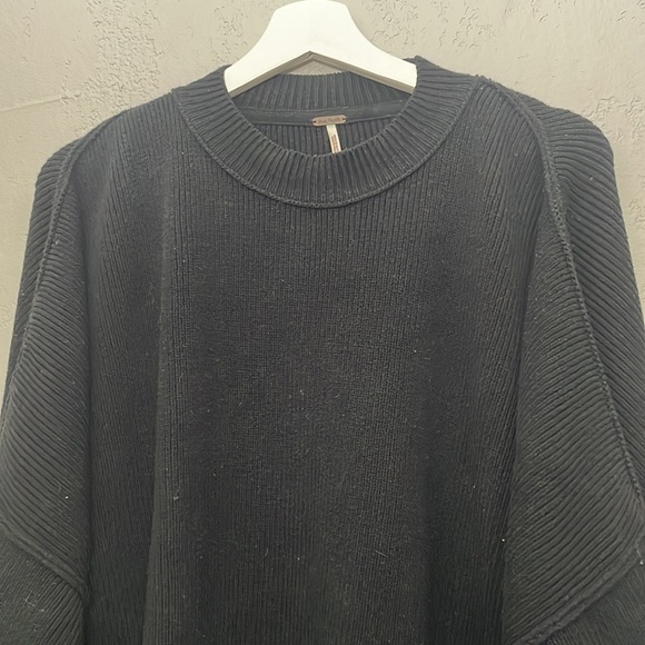 Free People Easy Street Tunic Sweater in Black Revolve Pullover OB991232 - Picture 6 of 12